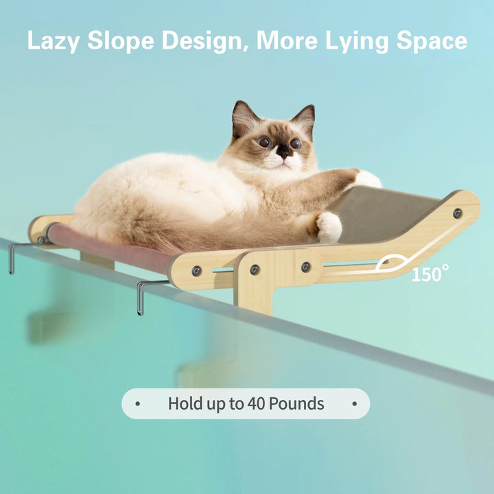 Cat Plywood Window Perch