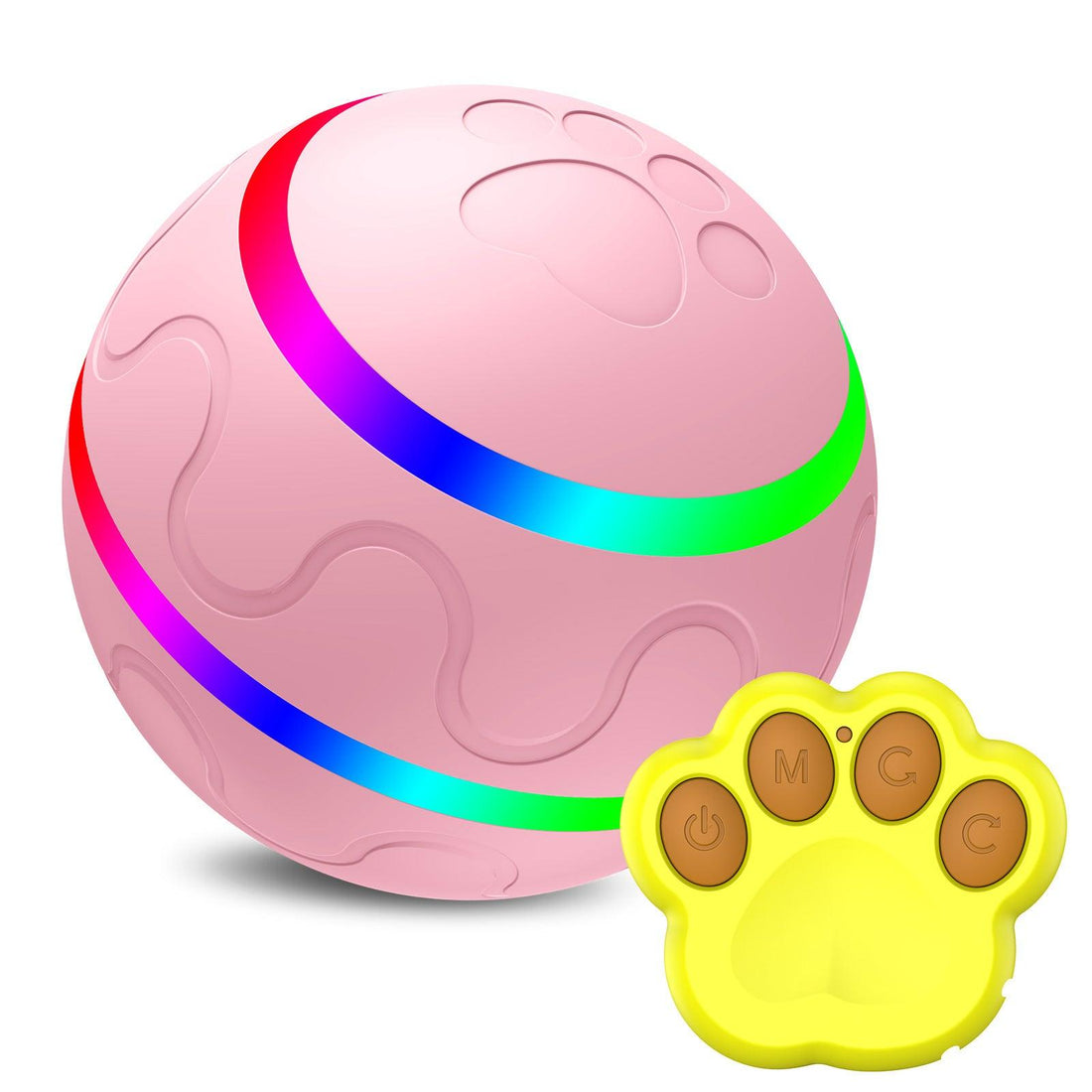 Intelligent Self Rotating Pet Ball Toy