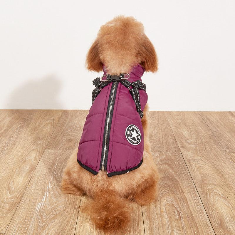 Winter Reflective Dog Harness Vest