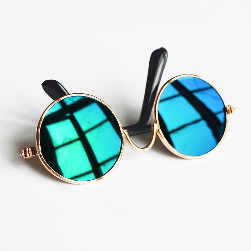 Retro Fashion Cute Reflection Pet Glasses