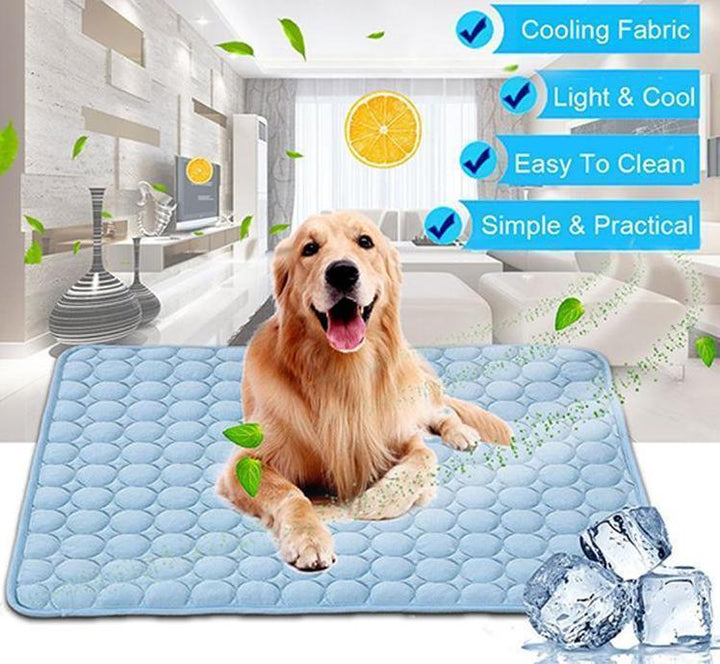 Ice Silk Dog Cat Cooling Mat-snuggletails