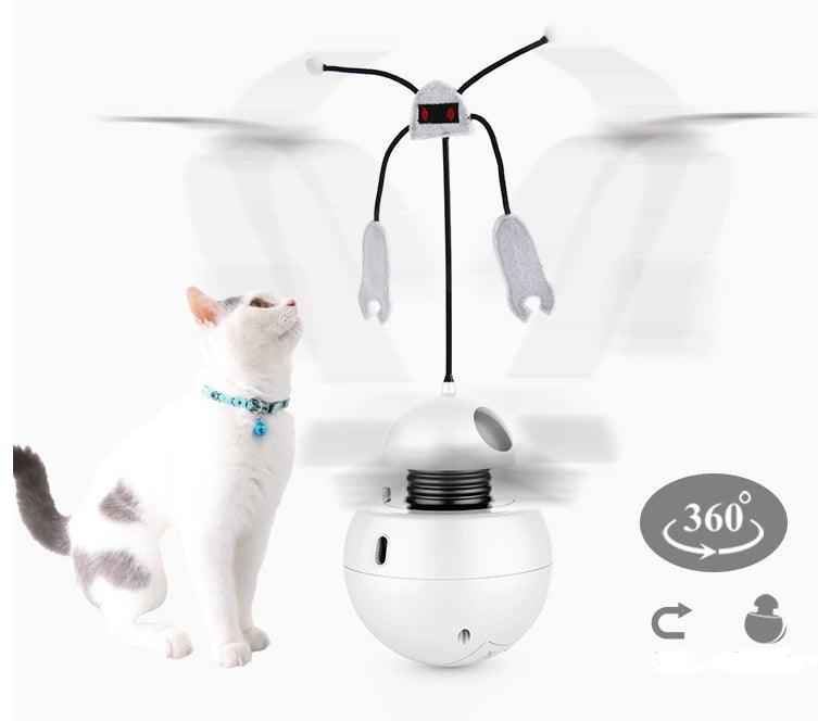 Three in One Robot Tumbler Laser Cat Toy