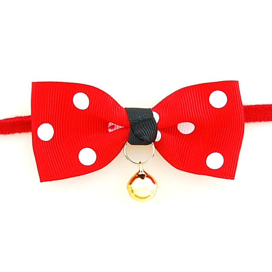 Pet Bow Tie with Adjustable Neckband