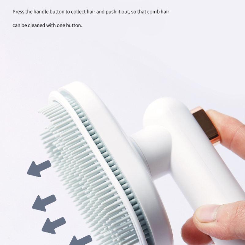 90 ° Rotation Pet Grooming Massage Brush