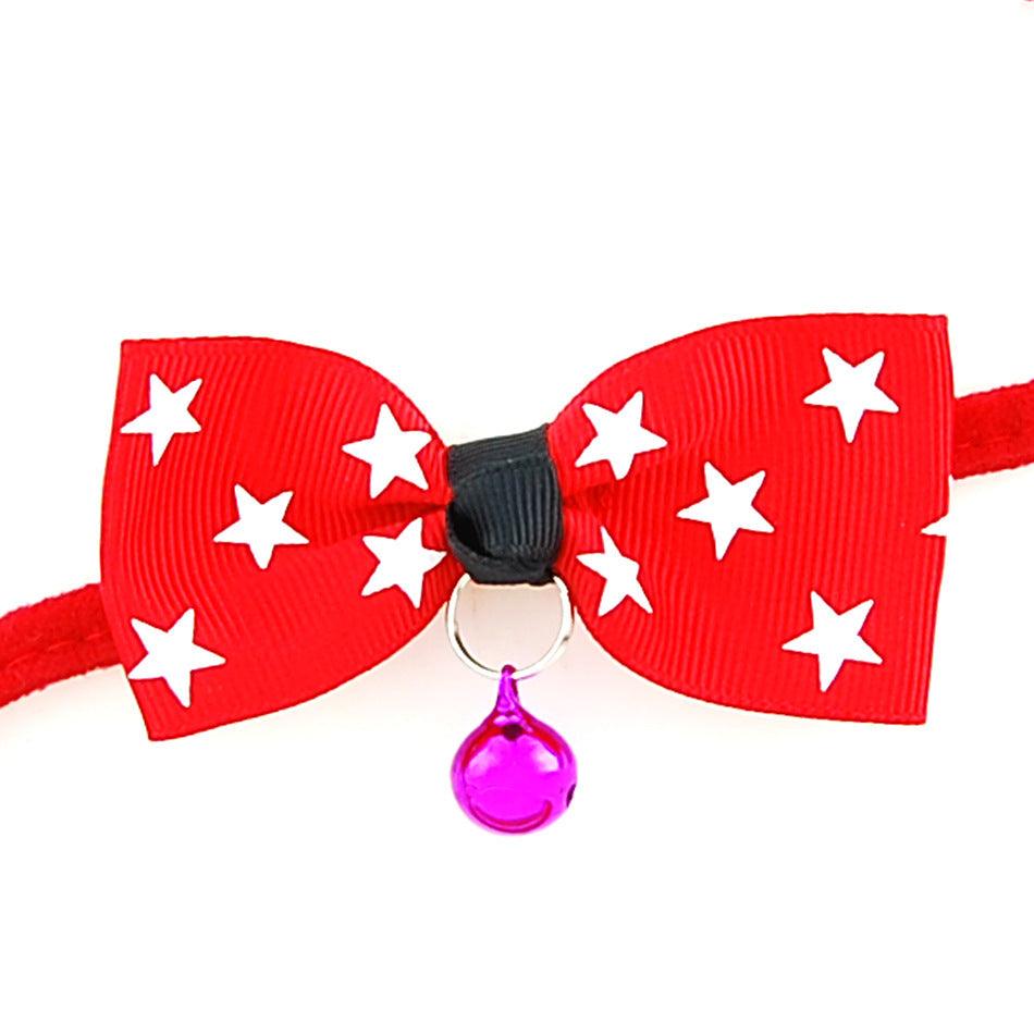 Pet Bow Tie with Adjustable Neckband