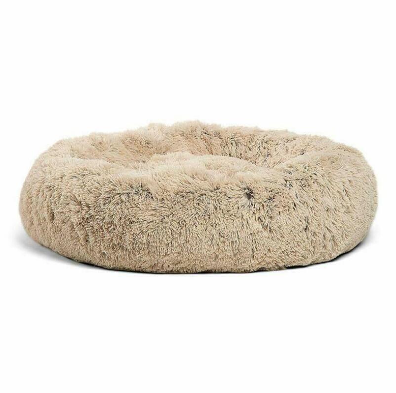 Round Small Dog Plush Bed-snuggletails