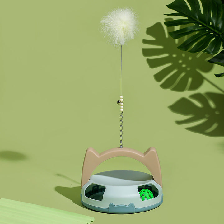 Chew-Resistant Cat Teaser Toy