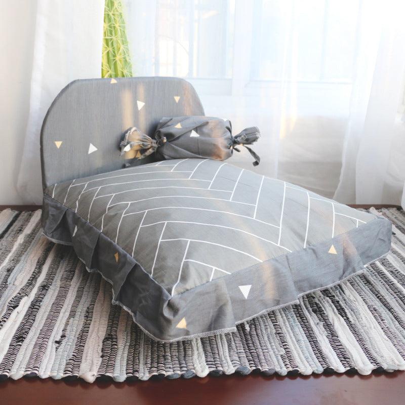 Cute Pet Cushioned Soft Bed