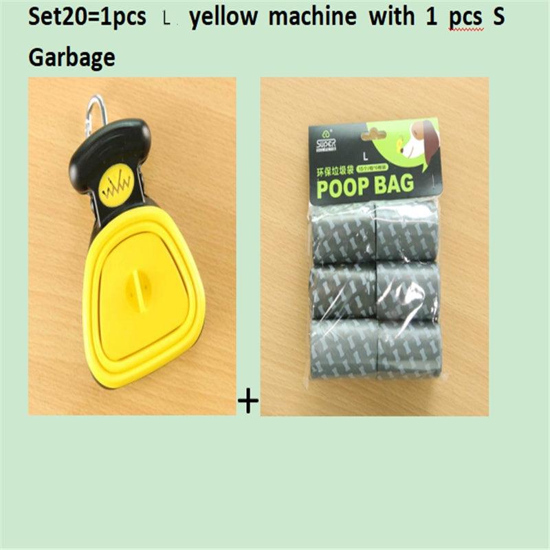 Portable Pet Pooper Scooper with Waste Bags