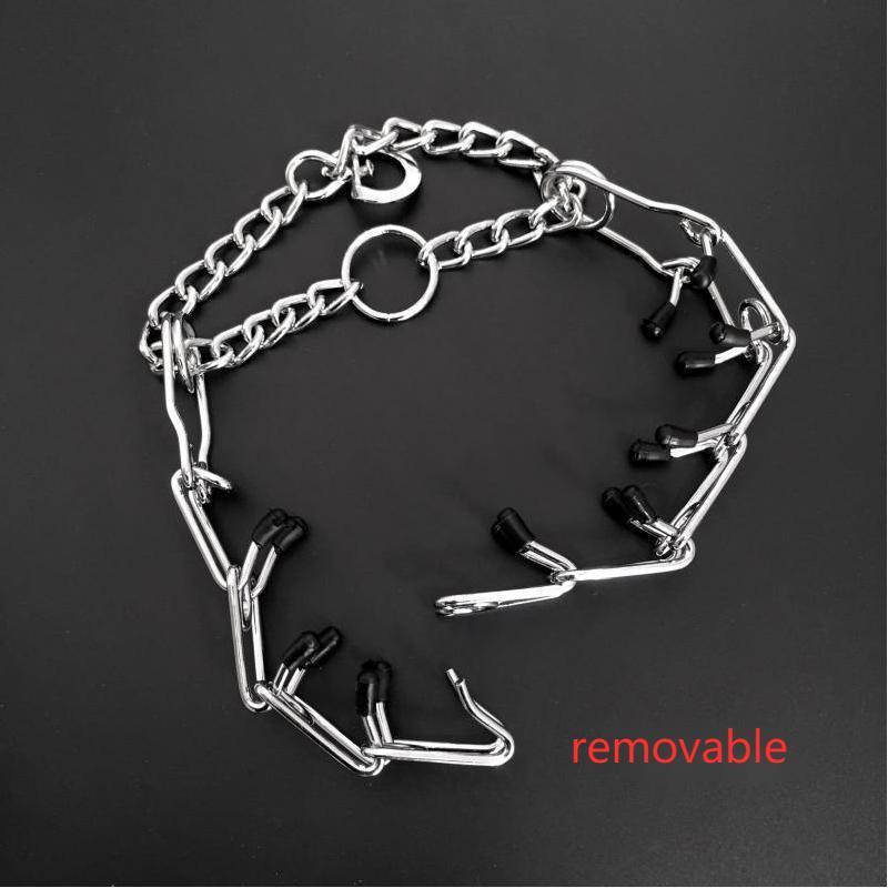 Chrome Plated Pinch Dog Collar Chain