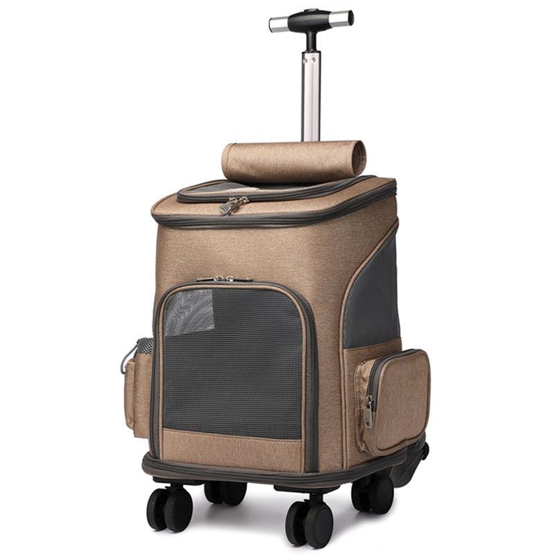 Portable Folding Pet Trolley Backpack