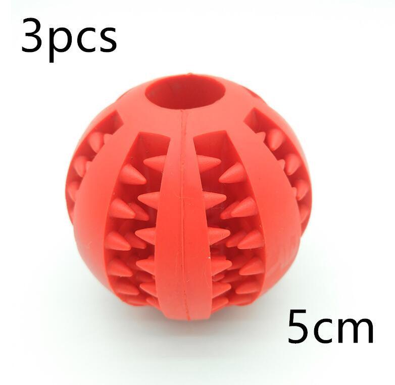 Dog Slow Feeder Rubber Ball Toy