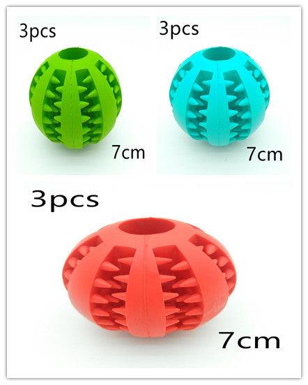 Dog Slow Feeder Rubber Ball Toy