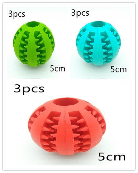 Dog Slow Feeder Rubber Ball Toy