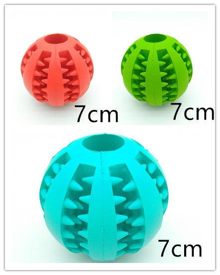 Dog Slow Feeder Rubber Ball Toy