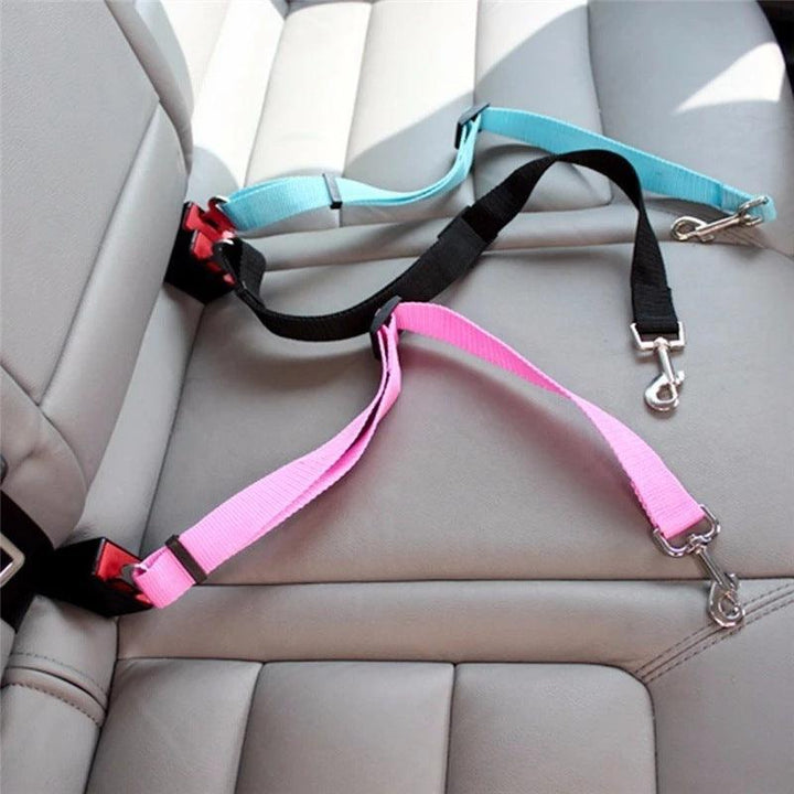 Adjustable Car Seat Pet Traction Harness