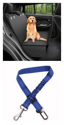 Dog Car Seat Cover Protector with View Mesh