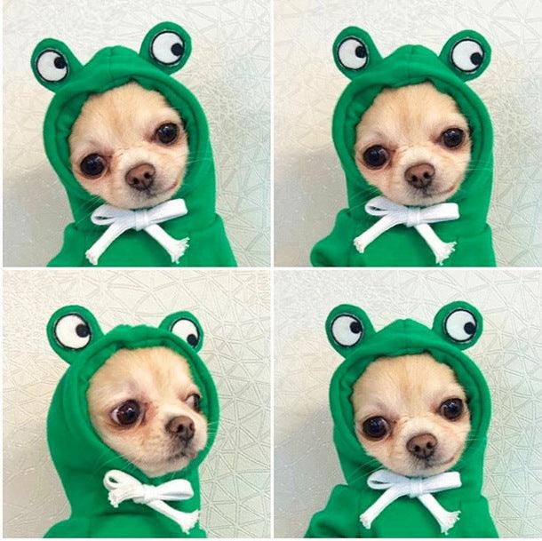 Cute Warm Small Dog Hoodies-snuggletails