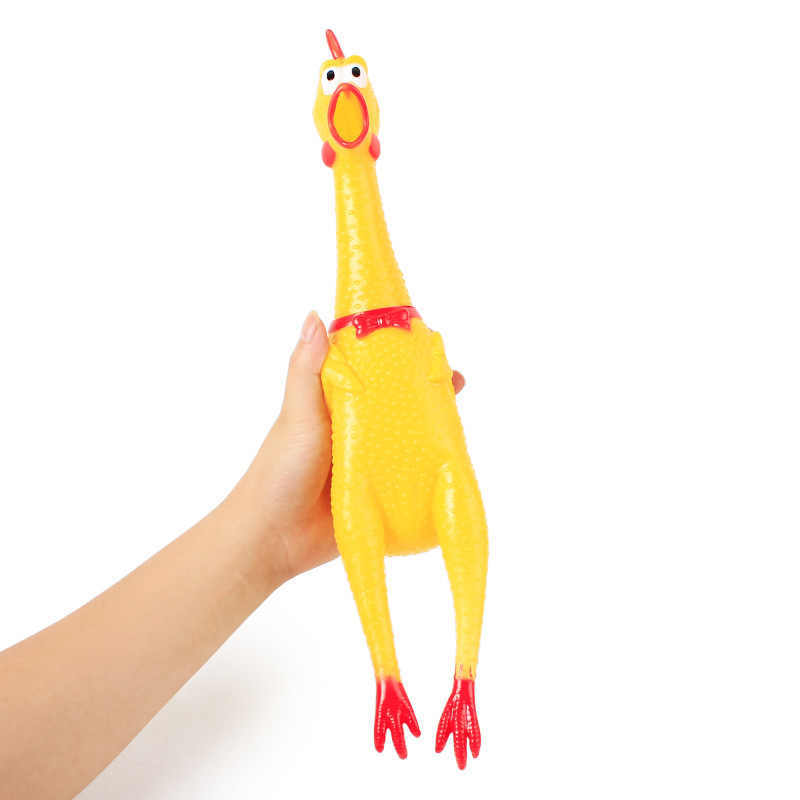 Funny Screaming Chicken Pet Toy