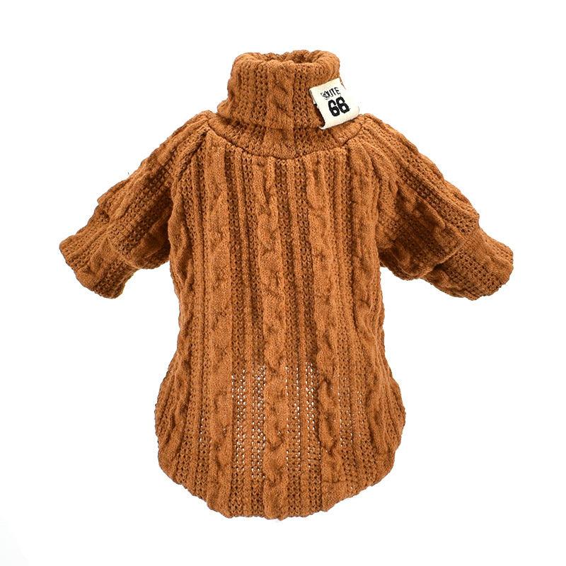 Warm Dog Turtleneck Sweater-snuggletails