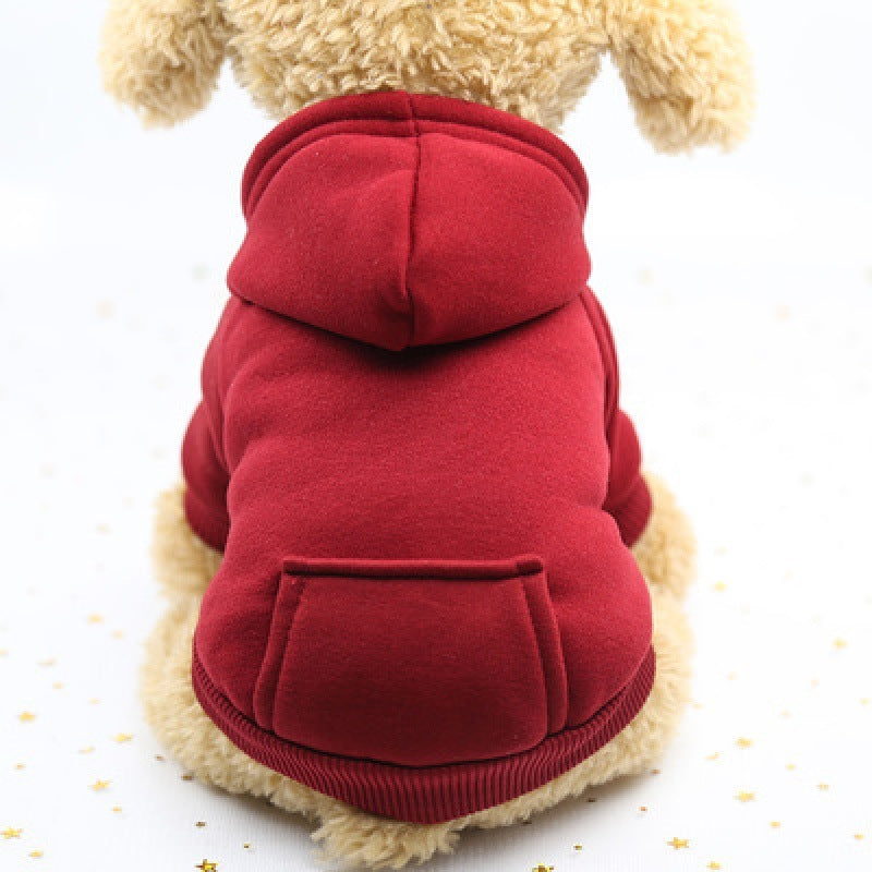Warm Hooded Pet Winter Coat