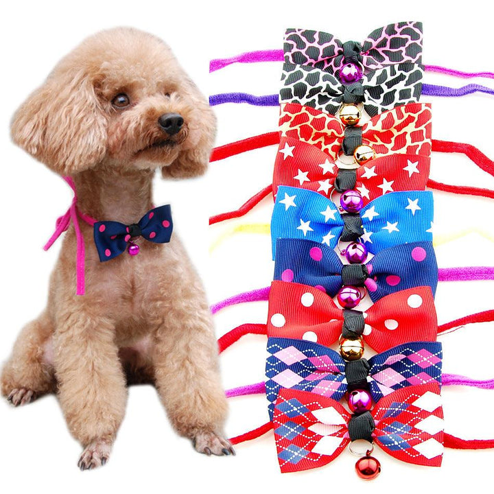 Pet Bow Tie with Adjustable Neckband