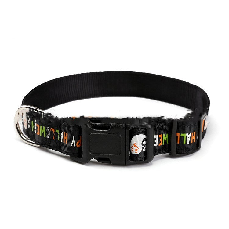 Halloween Print Pet Collar