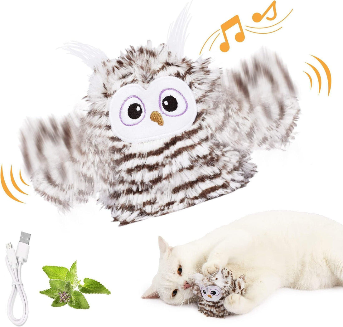 Automatic Flapping Bird Electric Cat Toy