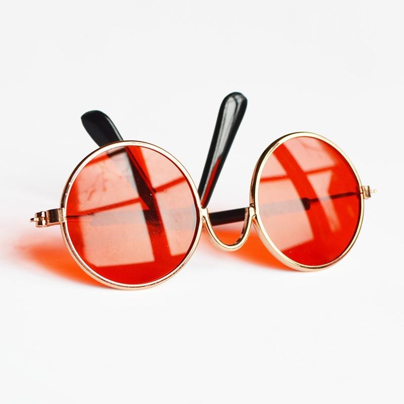 Retro Fashion Cute Reflection Pet Glasses