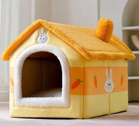 Soft Warm Foldable Pet Cave House