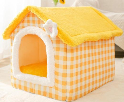 Soft Warm Foldable Pet Cave House