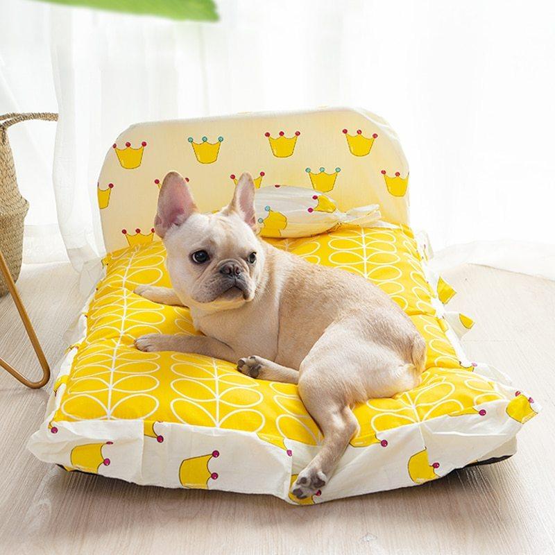 Cute Pet Cushioned Soft Bed