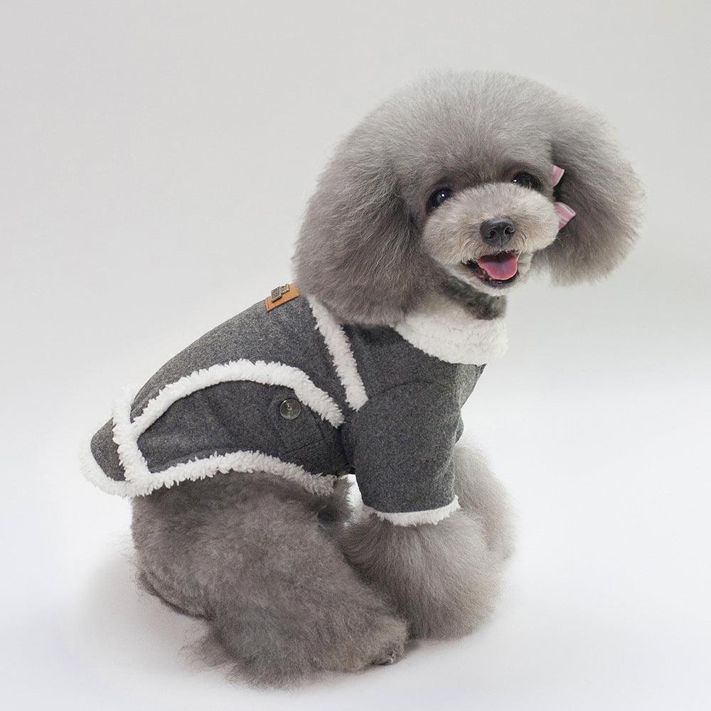 Chaqueta gruesa y cálida de invierno para perros