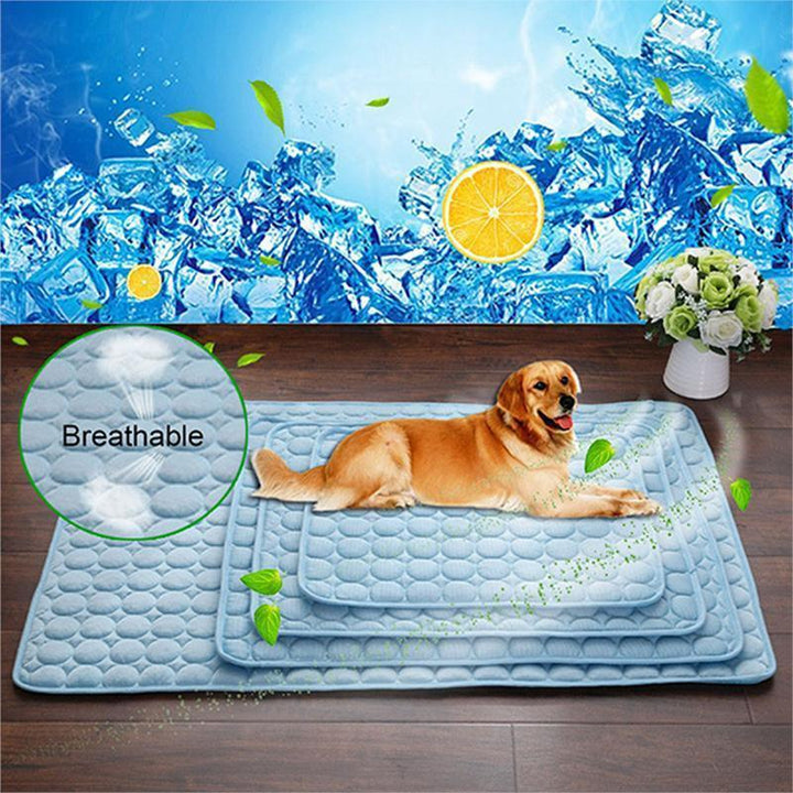 Ice Silk Dog Cat Cooling Mat-snuggletails