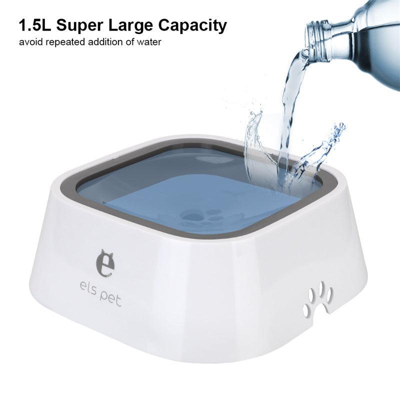 Floating Tray No Spill Pet Water Bowl