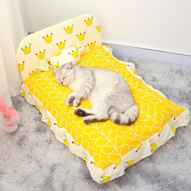 Cute Pet Cushioned Soft Bed