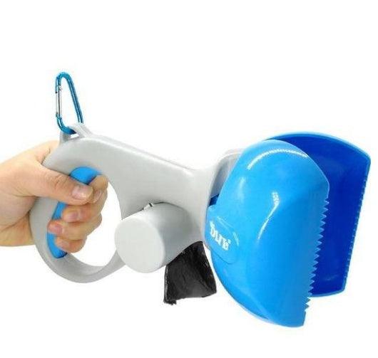 Portable Pet Pooper Scooper with Trash Bags