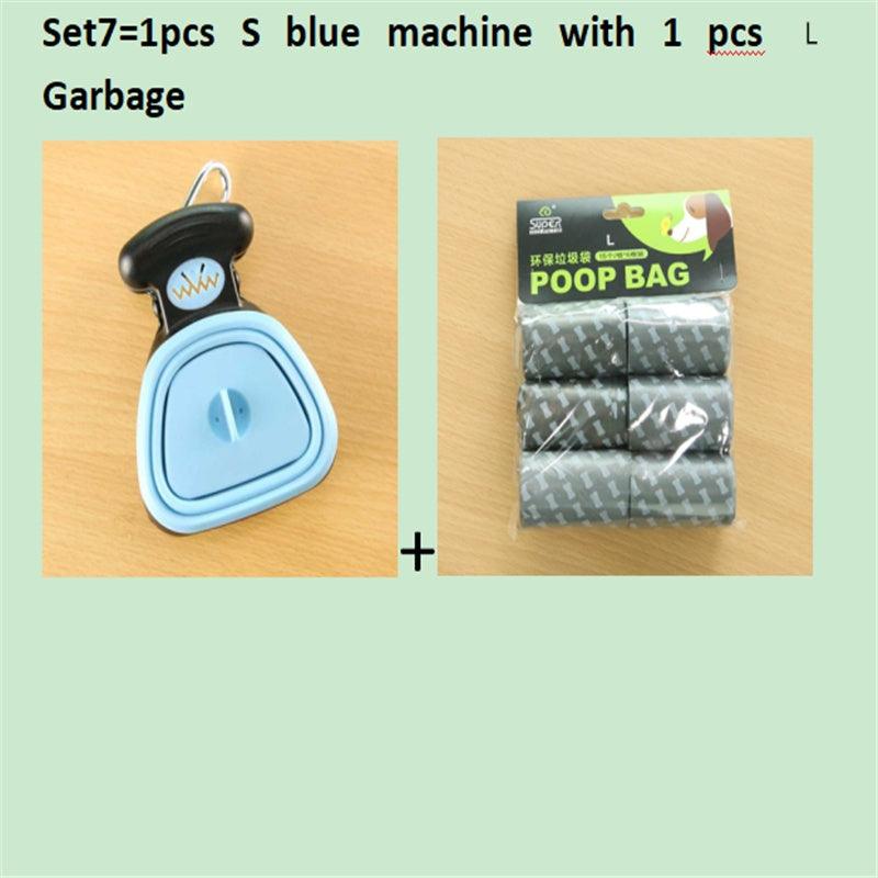 Portable Pet Pooper Scooper with Waste Bags