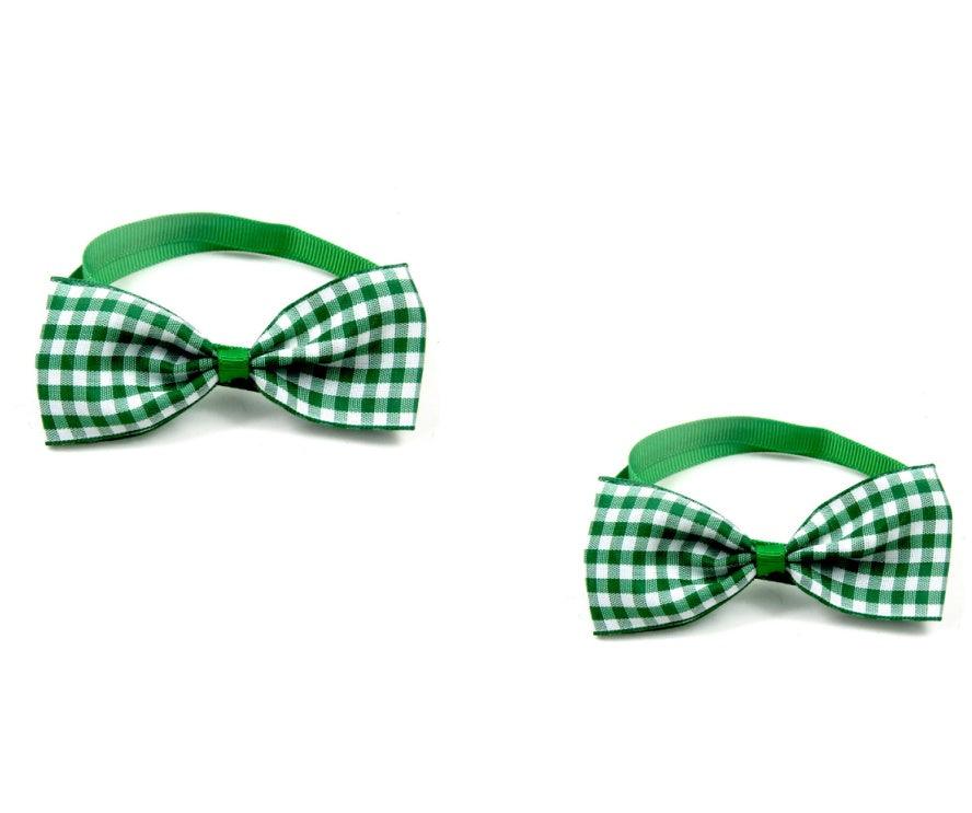 Pet Plaid Bow Tie Collar