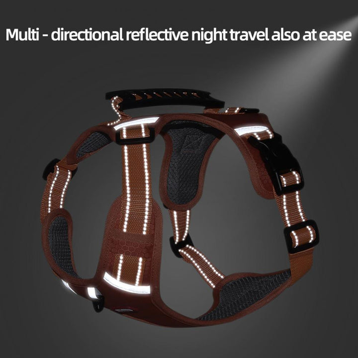 No Pull Breathable Reflective Pet Harness