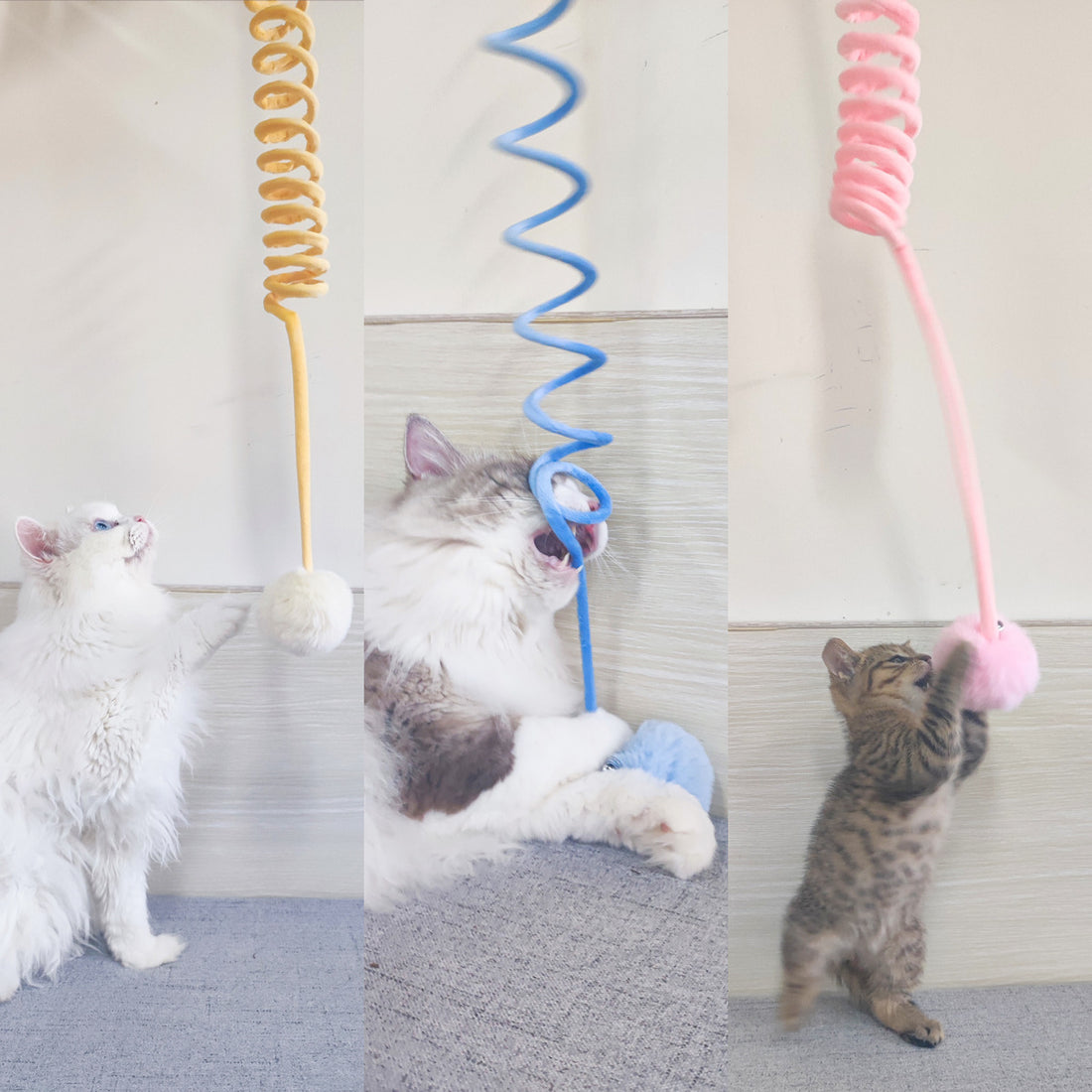 Bell & Ball Cat Teasing Stick