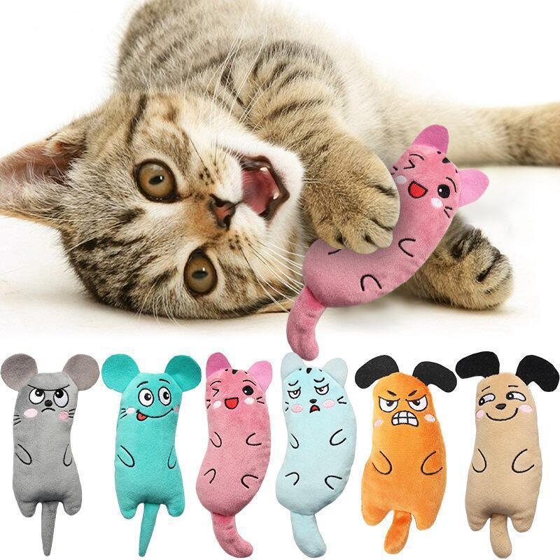 Cat Pet Plush Embroidered Catnip Toys