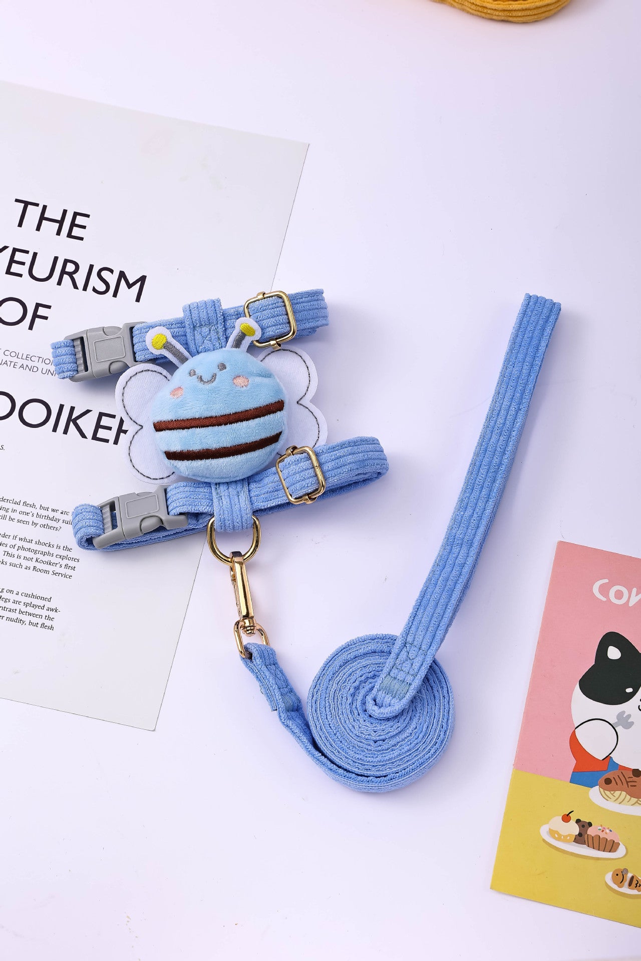 Cute Traction Rope Dog Vest