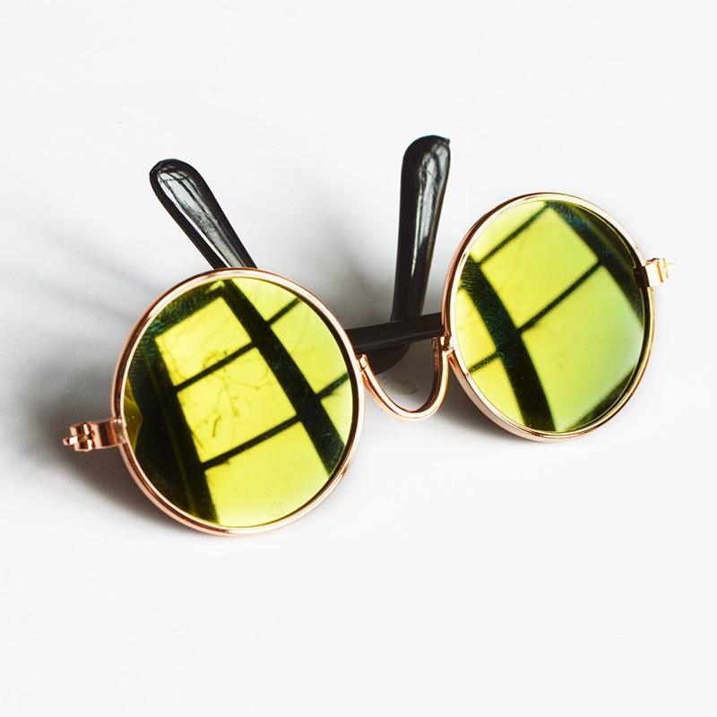 Retro Fashion Cute Reflection Pet Glasses