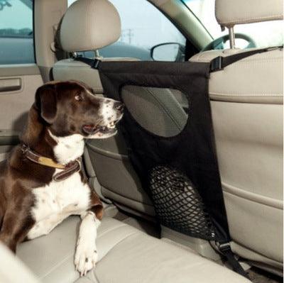 Car Rear Seat Pet Barrier Mesh