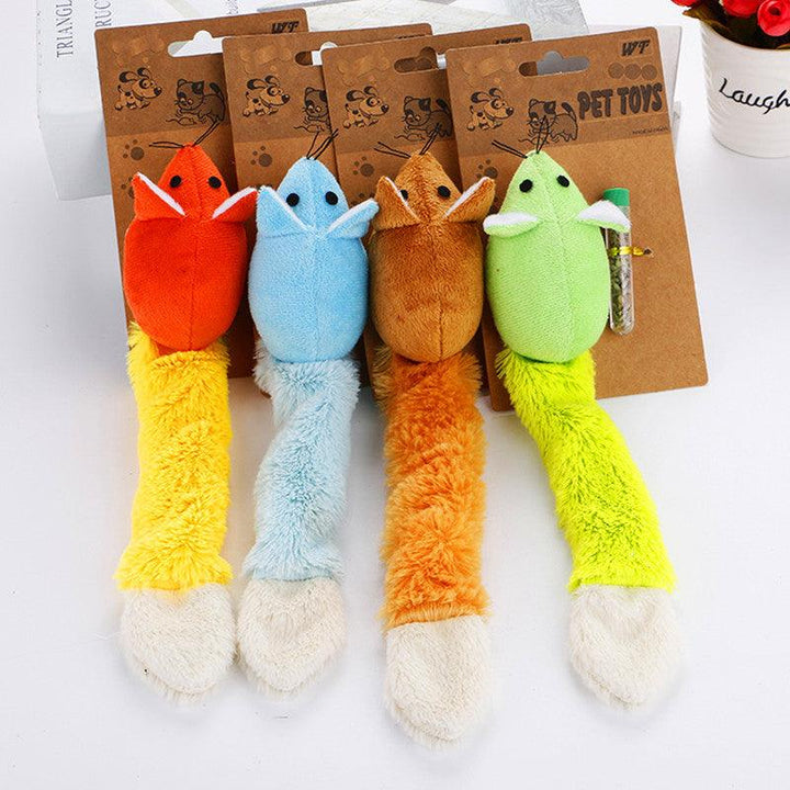 Colourful Mouse Cat Toy-snuggletails