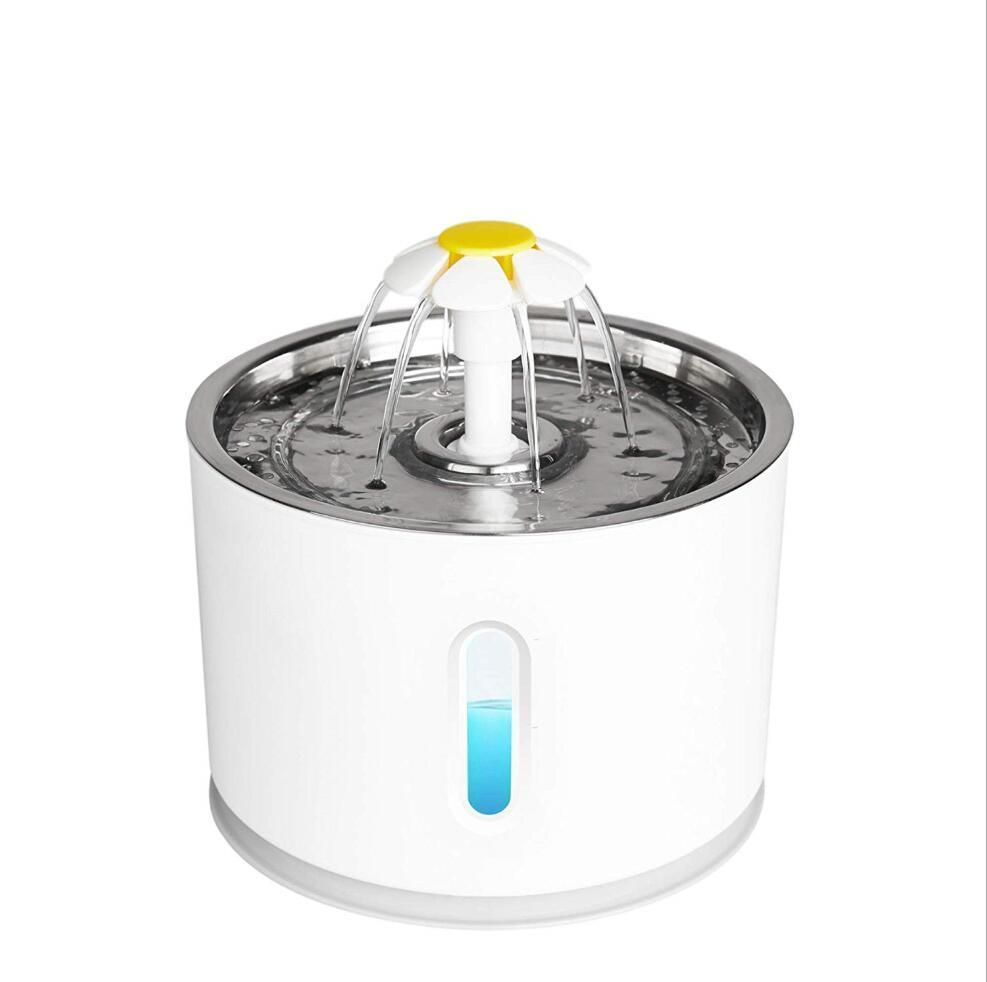 Automatic Pet Water Fountain With LED Light