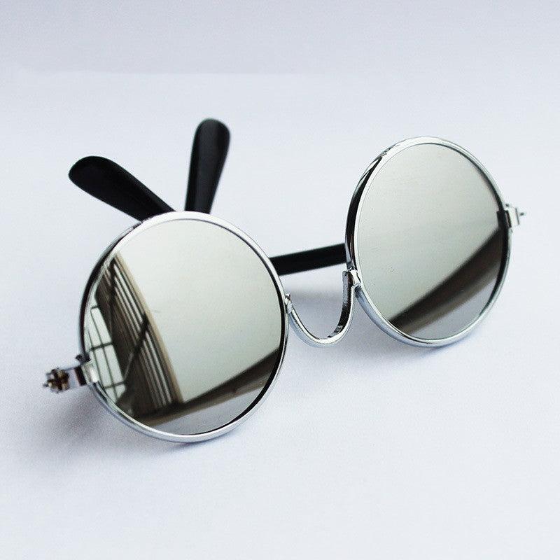 Retro Fashion Cute Reflection Pet Glasses