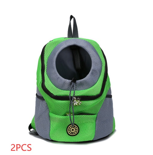 Double Shoulder Pet Travel Backpack