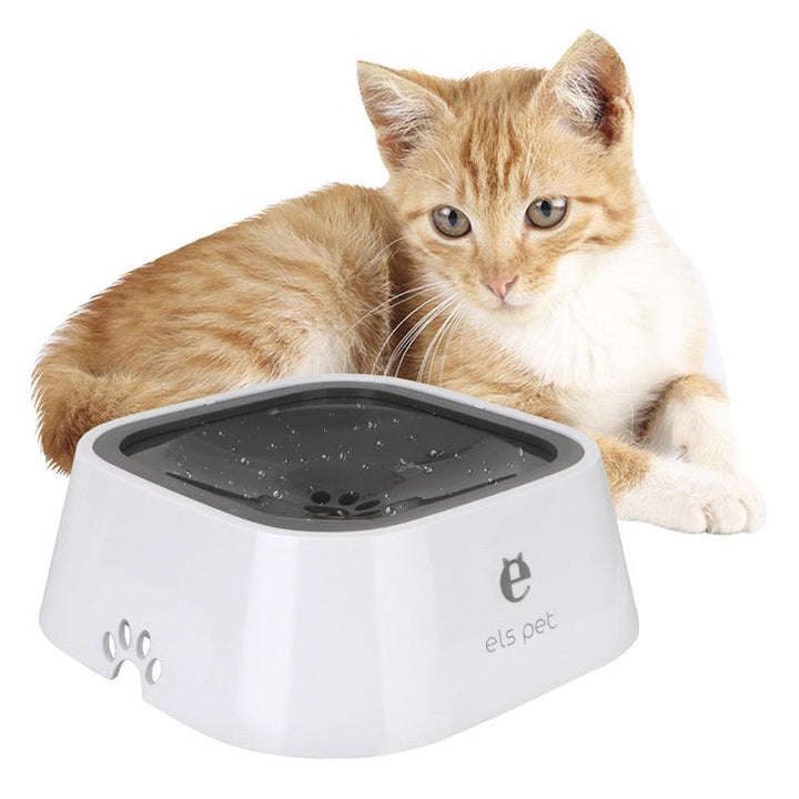 Floating Tray No Spill Pet Water Bowl